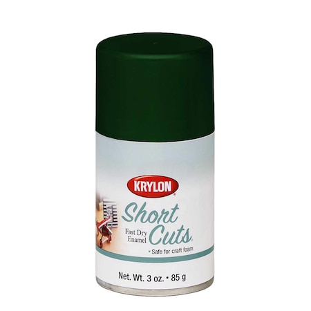 Short Cuts Spray Paint, Hunter Green, Gloss, 3 oz SCS-047